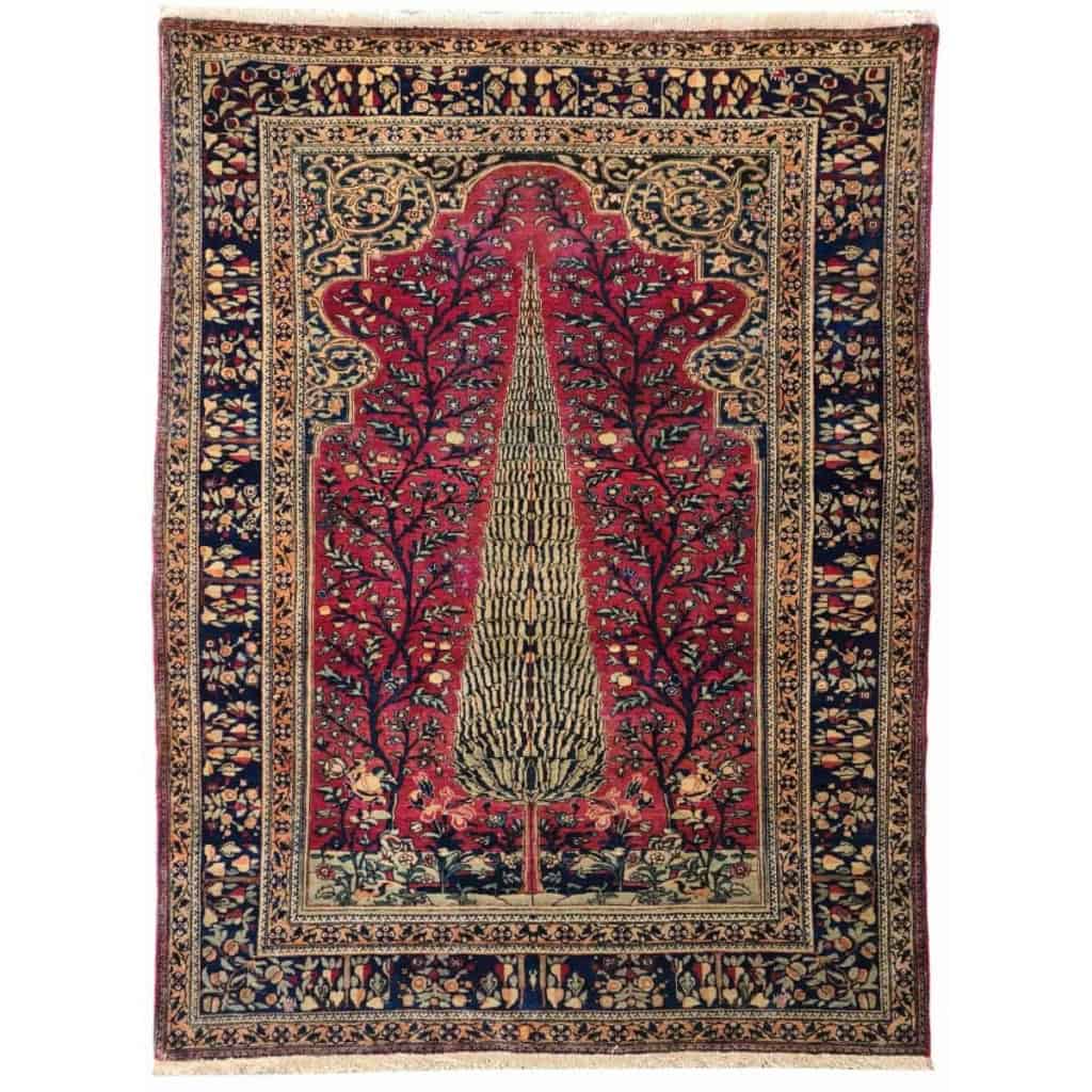 Tapis Kashan Mortachem En Laine Kork Fin 19ème Siècle | Biron |||||||