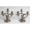Paire de chandelier Christofle en bronze doré | Biron ||||||||