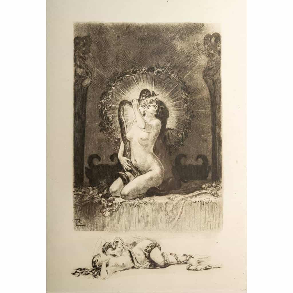 Suite de 5 gravures par Lobel Riche | Biron Suite de 5 gravures par Lobel Riche