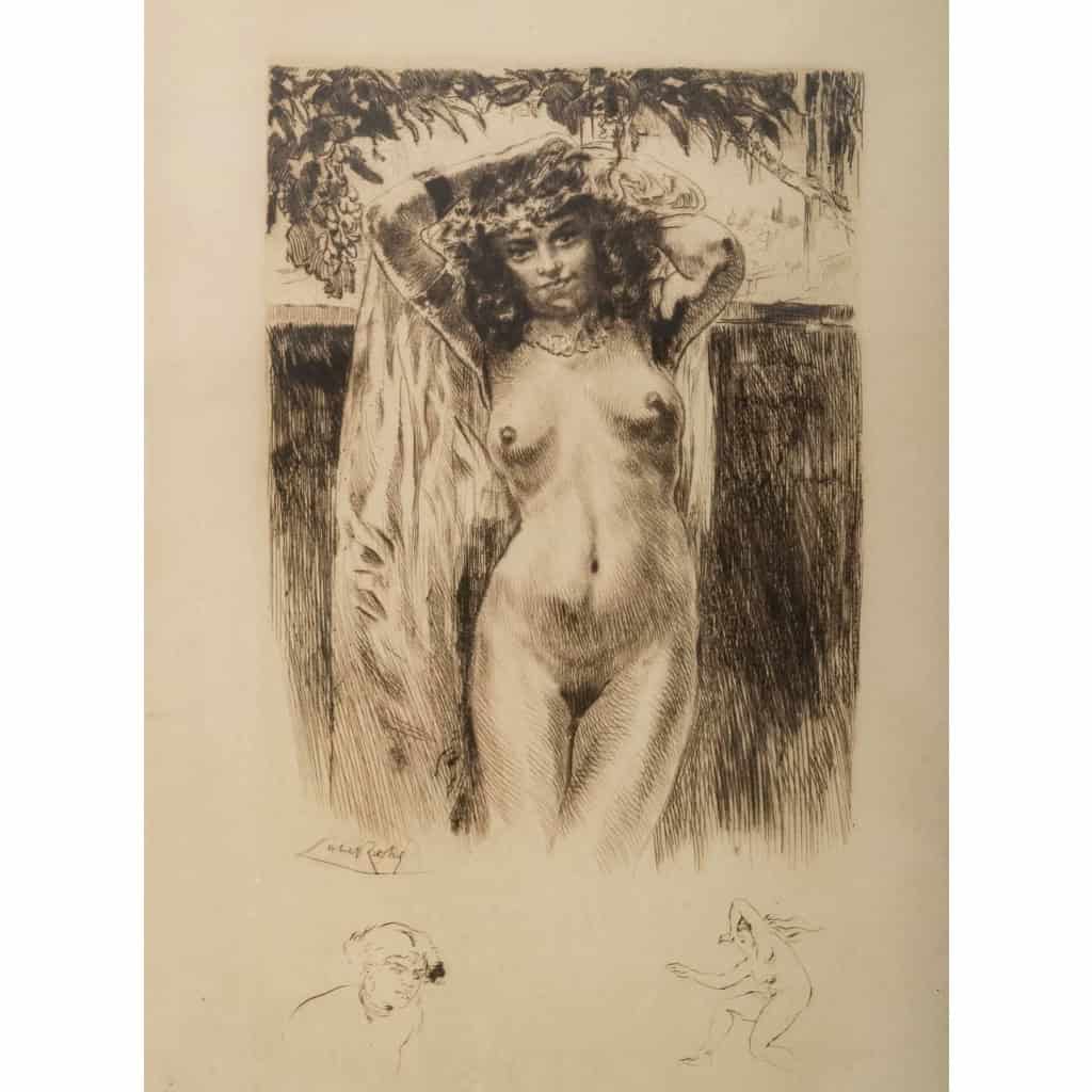 Suite de 5 gravures par Lobel Riche | Biron Suite de 5 gravures par Lobel Riche