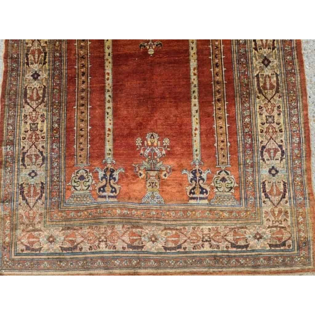 Tapis Tabriz Soie – Haji Jalili – Iran Vers 1870 | Biron Tapis Tabriz Soie - Haji Jalili - Iran Vers 1870