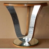 1950′ Guéridon Miroir Tripode Art Déco Diamètre 50 | Biron 1950′ Guéridon Miroir Tripode Art Déco Diamètre 50
