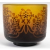 D'Argental, Vase Aux Fleurs Stylisées