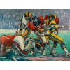 Peinture de Football Américain, XXème siècle | Biron Peinture de Football Américain, XXème siècle