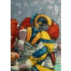 Peinture de Football Américain, XXème siècle | Biron Peinture de Football Américain, XXème siècle