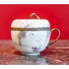 4 tasses à couvercles style japonais, XIXème siècle | Biron 4 tasses à couvercles style japonais, XIXème siècle