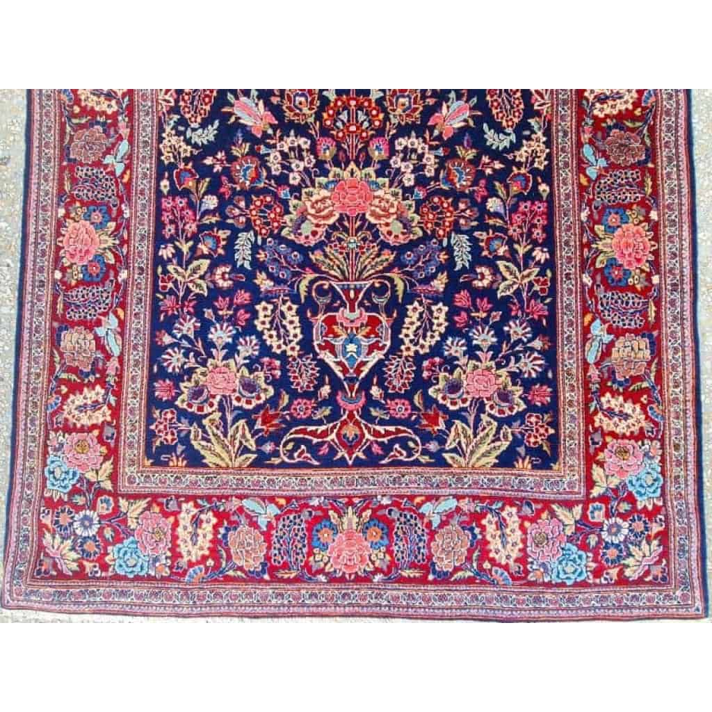 Tapis Kashan En Laine Kork Qualité Extra Fin – Iran Vers 1930 | Biron Tapis Kashan En Laine Kork Qualité Extra Fin - Iran Vers 1930