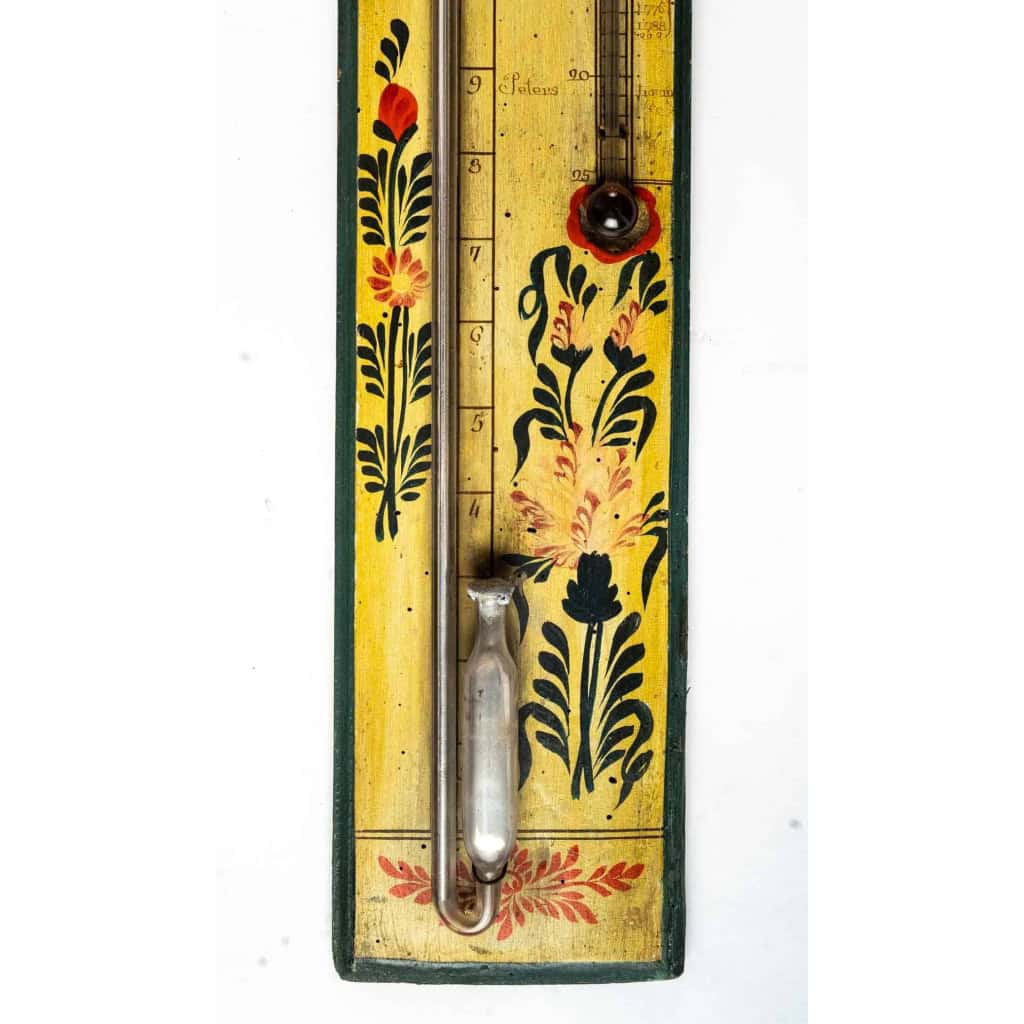 Baromètre-thermomètre d’époque Louis XVI (1774 – 1793). | Biron Baromètre-thermomètre d'époque Louis XVI (1774 - 1793).