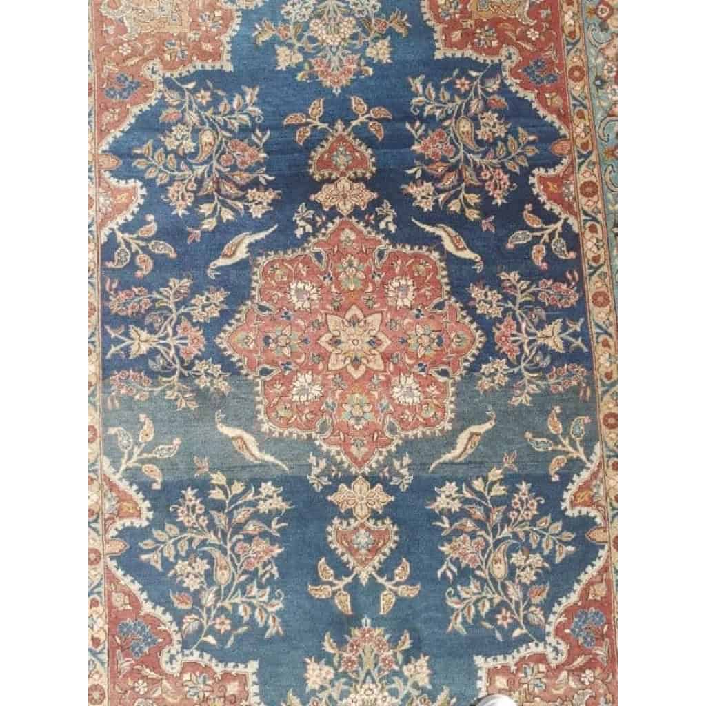 Tapis Ghoum Laine Kork – Epoque Du Shah – Iran 20ème | Biron Tapis Ghoum Laine Kork - Epoque Du Shah - Iran 20ème
