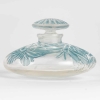 Flacon « Misti » en verre blanc patiné bleu de René LALIQUE pour L.T PIVER | Biron Flacon "Misti" en verre blanc patiné bleu de René LALIQUE pour L.T PIVER