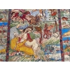 Tapis Tabriz Laine Et Soie – Chasse Persane – Vers 1970 Iran Epoque Du Shah | Biron Tapis Tabriz Laine Et Soie - Chasse Persane - Vers 1970 Iran Epoque Du Shah