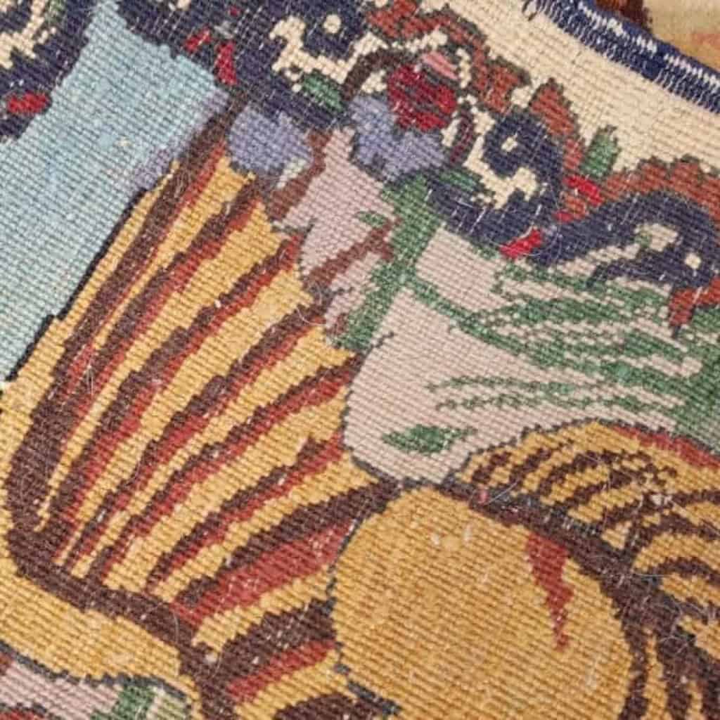 Tapis Tabriz Laine Et Soie – Chasse Persane – Vers 1970 Iran Epoque Du Shah | Biron Tapis Tabriz Laine Et Soie - Chasse Persane - Vers 1970 Iran Epoque Du Shah