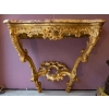 Console En Bois Doré D’époque Louis XV | Biron ||||||||