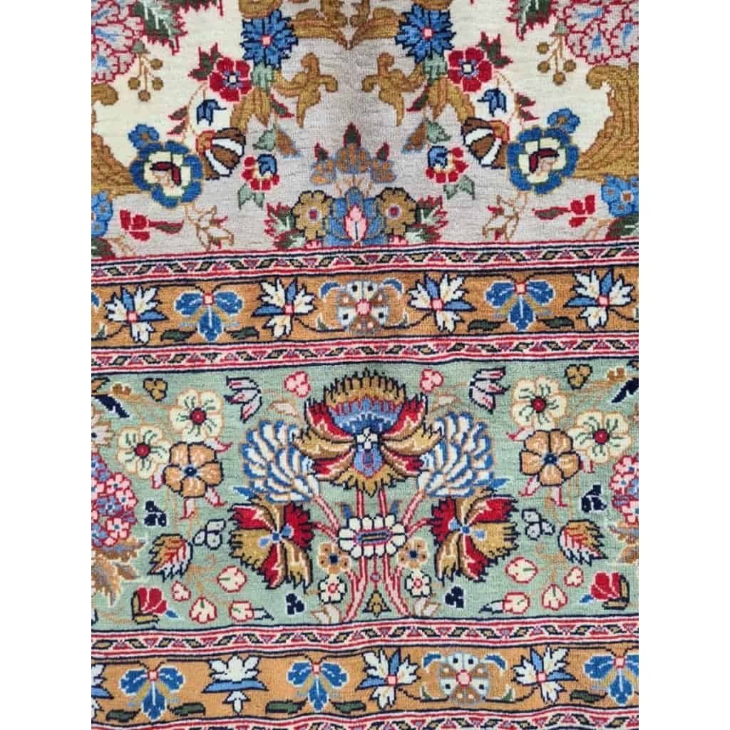 Tapis Ghoum Palhavi En Laine Kork Iran vers 1950 20ème | Biron Tapis Ghoum Palhavi En Laine Kork Iran vers 1950 20ème