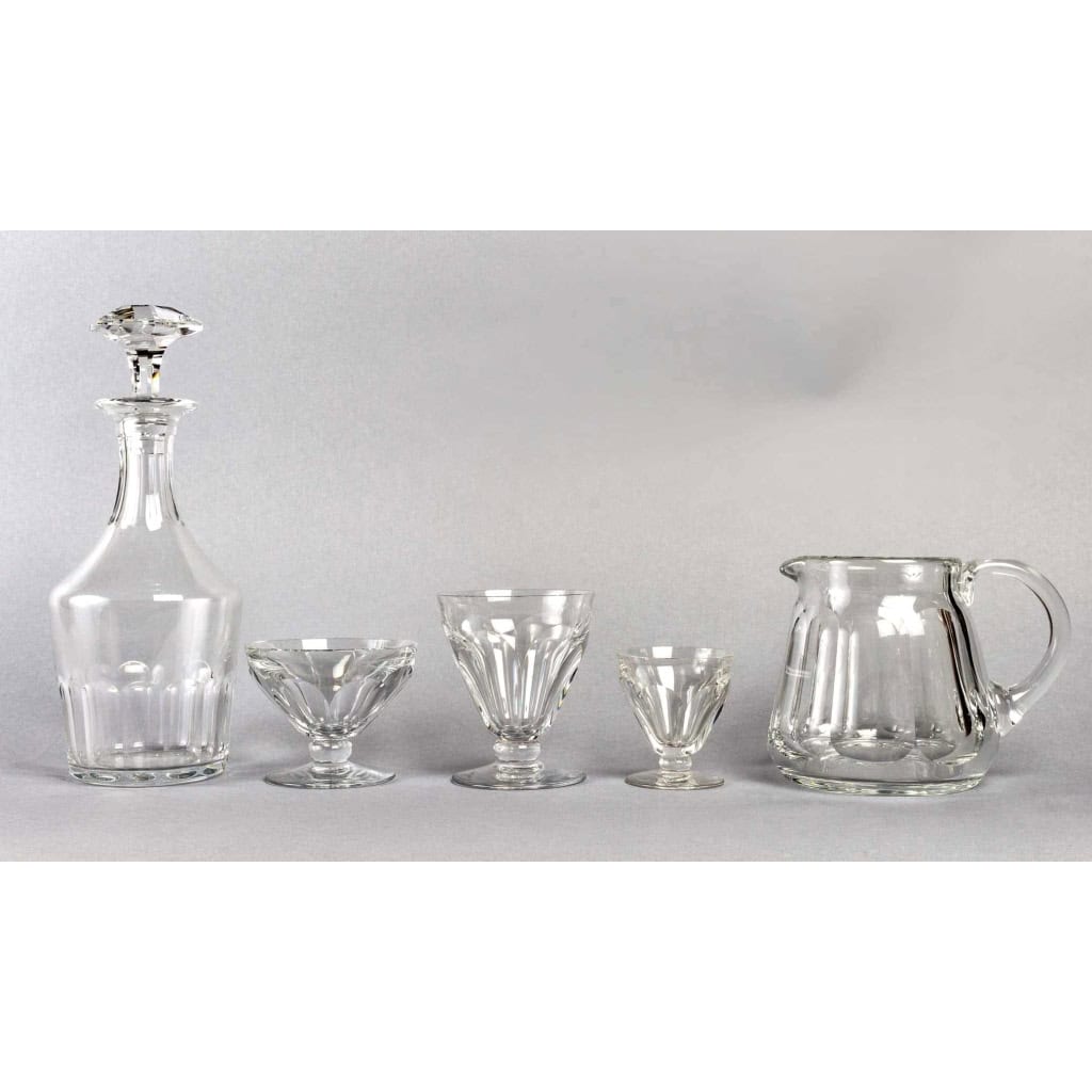 Service Cristal Talleyrand 38 Pièces (36 Verres + 1 Broc + 1 Carafe) de BACCARAT | Biron ||||||||||