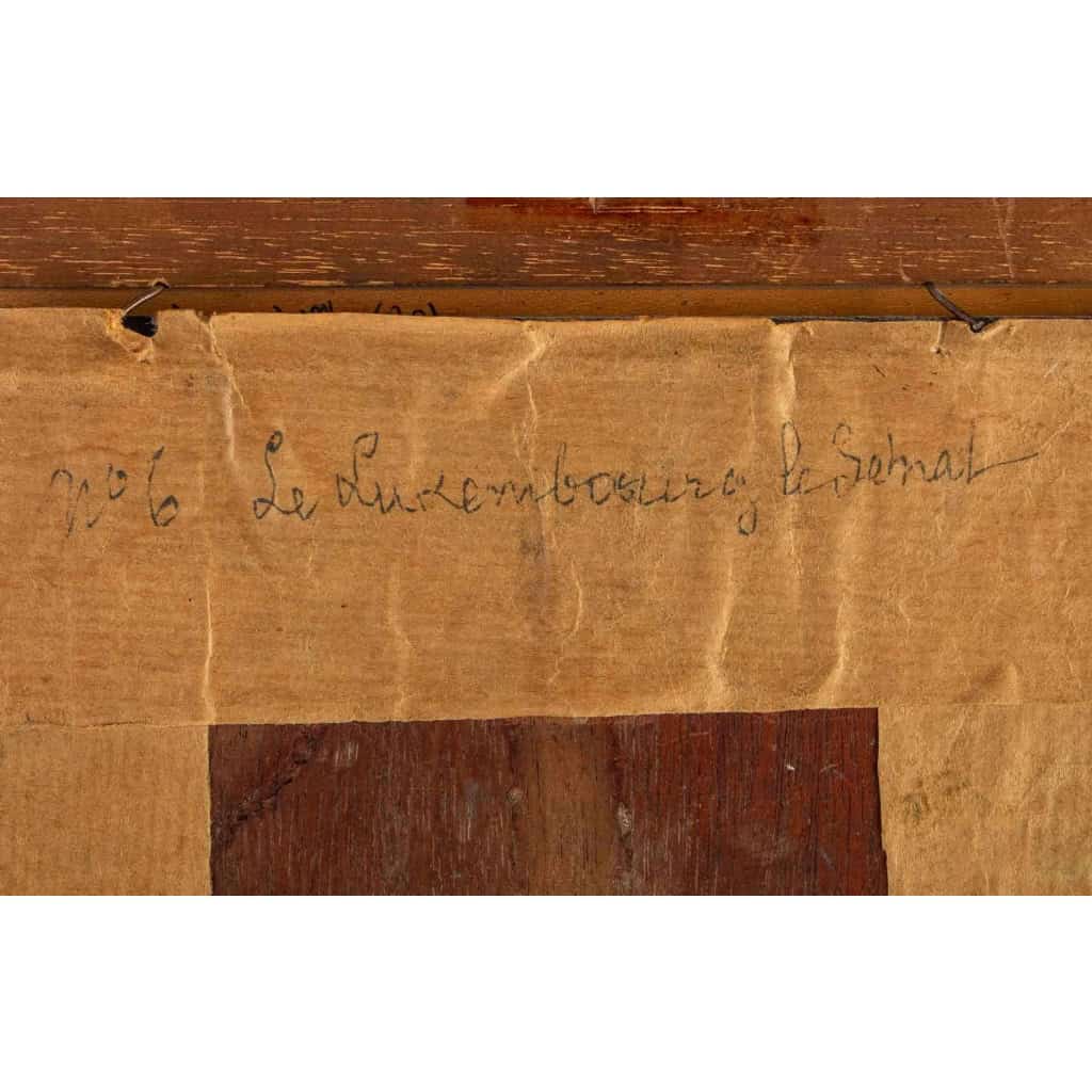 Peinture, Paul Seguin-Bertault (1869 - 1864), Le sénat, le Luxembourg