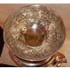 1900′ Rafraichissoir ou Seau à Champagne Monumental Metal Argenté à Décor de Fruits 11
