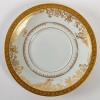 Service diplomate Haviland, Blanc et or, dorures et en aplat et relief