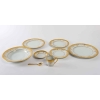Service diplomate Haviland, Blanc et or, dorures et en aplat et relief