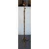 1950/70 Lampadaire en Bronze Doré Maison Charles Modèle Palmier Réglable en Hauteur | Biron 1950/70 Lampadaire en Bronze Doré Maison Charles Modèle Palmier Réglable en Hauteur
