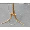 1950/70 Lampadaire en Bronze Doré Maison Charles Modèle Palmier Réglable en Hauteur | Biron 1950/70 Lampadaire en Bronze Doré Maison Charles Modèle Palmier Réglable en Hauteur