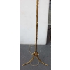 1950/70 Lampadaire en Bronze Doré Maison Charles Modèle Palmier Réglable en Hauteur | Biron 1950/70 Lampadaire en Bronze Doré Maison Charles Modèle Palmier Réglable en Hauteur