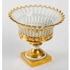 3 coupes en porcelaine de Paris, blanche et or, Époque Empire | Biron 3 coupes en porcelaine de Paris, blanche et or, Époque Empire