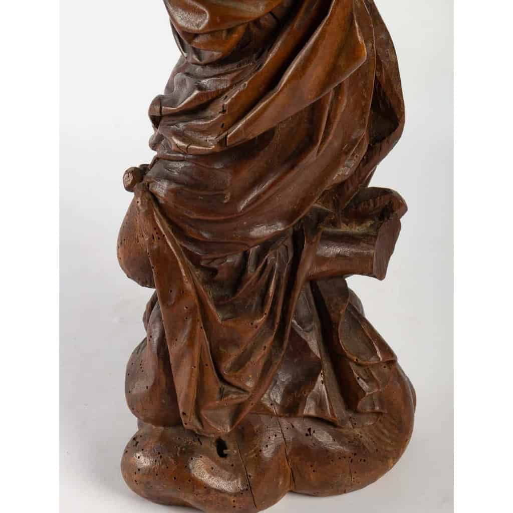 Sculpture Ancienne en Bois Sculptée, XIXème Siècle. | Biron Sculpture Ancienne en Bois Sculptée, XIXème Siècle.