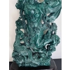 Important Groupe En Malachite Sculpté Représentant La Déesse Du Printemps | Biron Important Groupe En Malachite Sculpté Représentant La Déesse Du Printemps