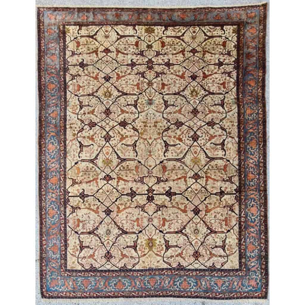 Rare Et Fin Tapis Téhéran En Soie – Iran Daté 1892 | Biron |||||||