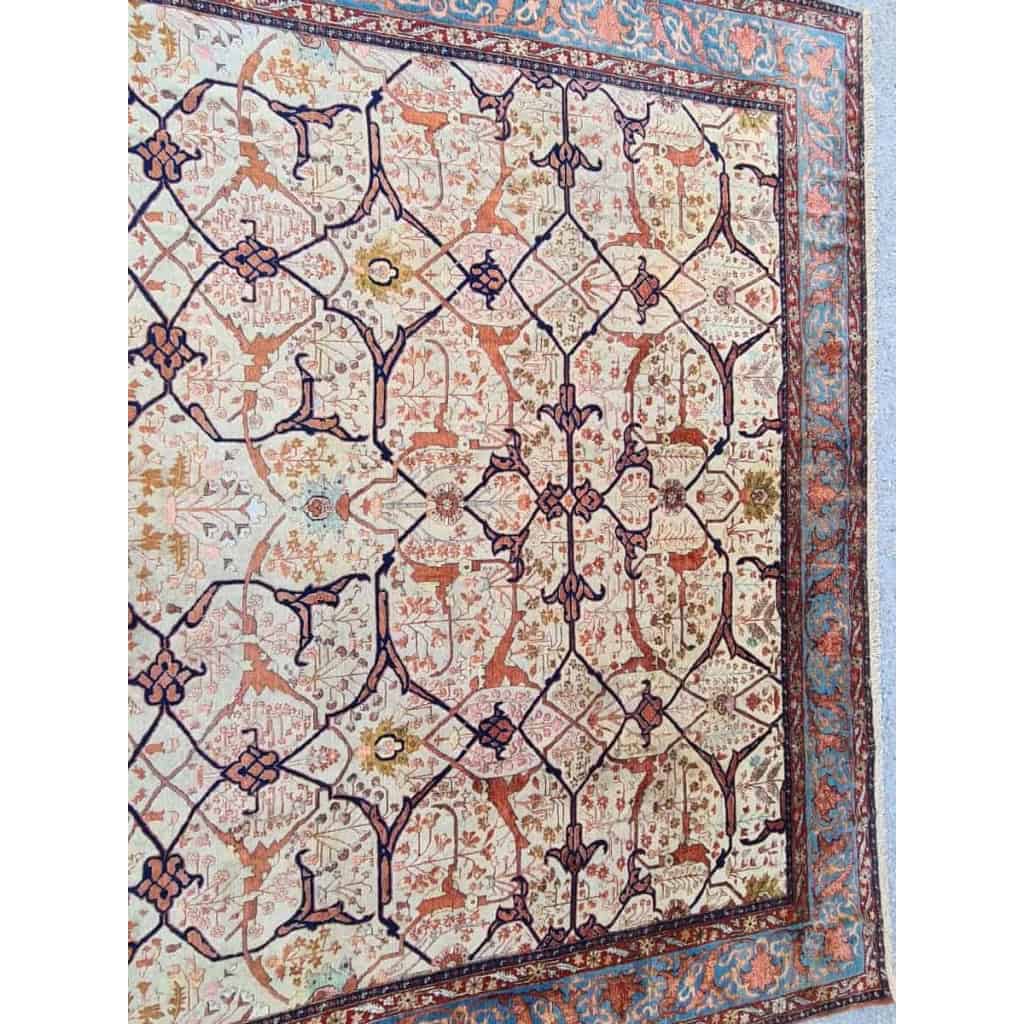 Rare Et Fin Tapis Téhéran En Soie – Iran Daté 1892 | Biron Rare Et Fin Tapis Téhéran En Soie - Iran Daté 1892
