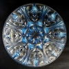Coupe Plat "Anges" verre opalescent de René LALIQUE