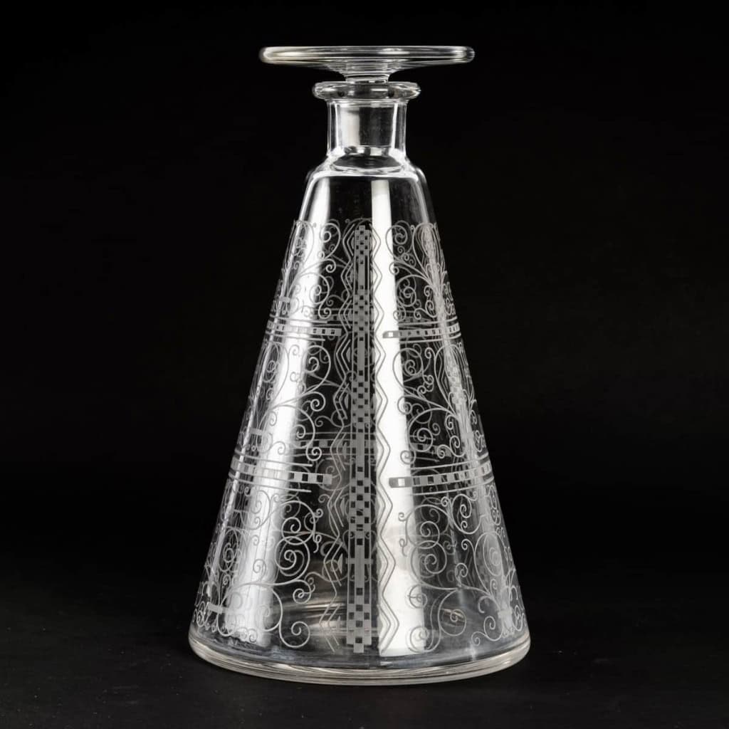 Carafe Lido cristal gravé de BACCARAT | Biron Carafe Lido cristal gravé de BACCARAT