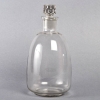 Service « Saint Nabor » verre blanc émaillé noir d’origine (7 verres + 1 carafe) de René LALIQUE | Biron Service "Saint Nabor" verre blanc émaillé noir d'origine (7 verres + 1 carafe) de René LALIQUE