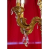 Lustre en bronze, époque Louis XVI à six bras de lumières, XIXème siècle