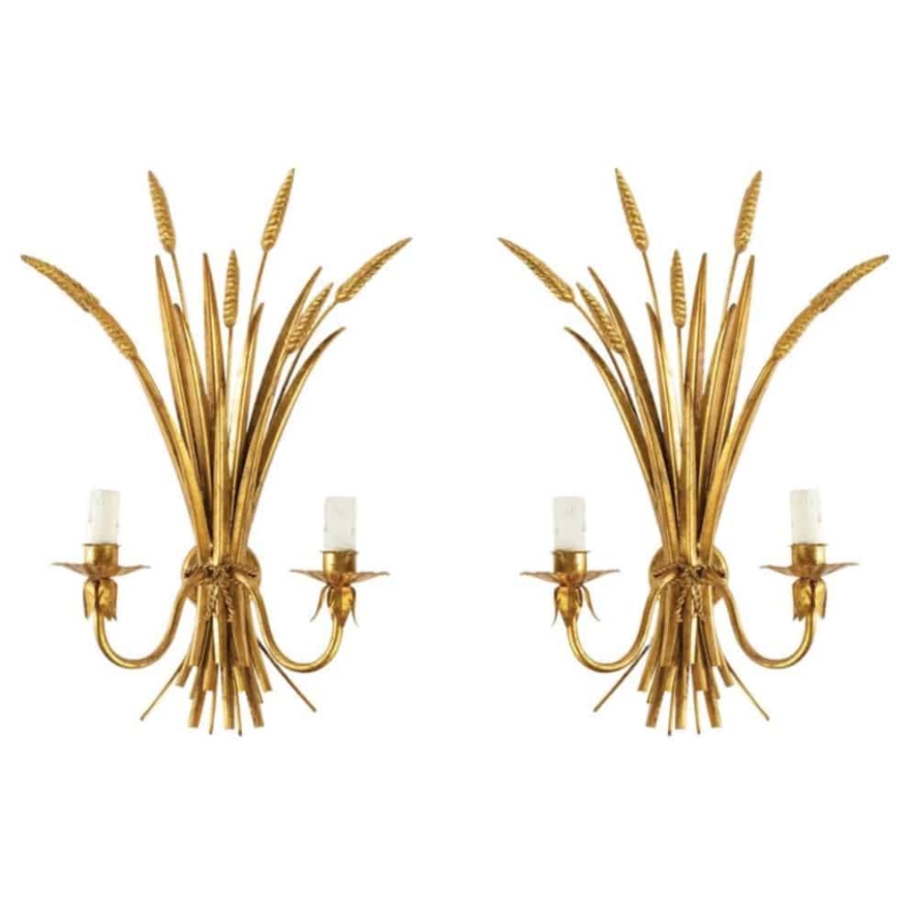 1960 Paire d’Appliques maison FlorArt | Biron |||||