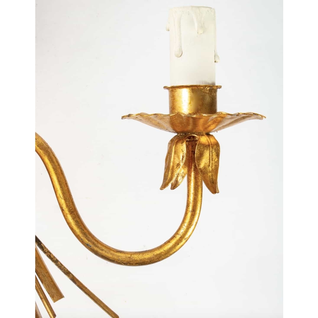 1960 Paire d’Appliques maison FlorArt | Biron 1960 Paire d'Appliques maison FlorArt