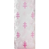 Baccarat, Vase Tube Aux Croix De Lorraine