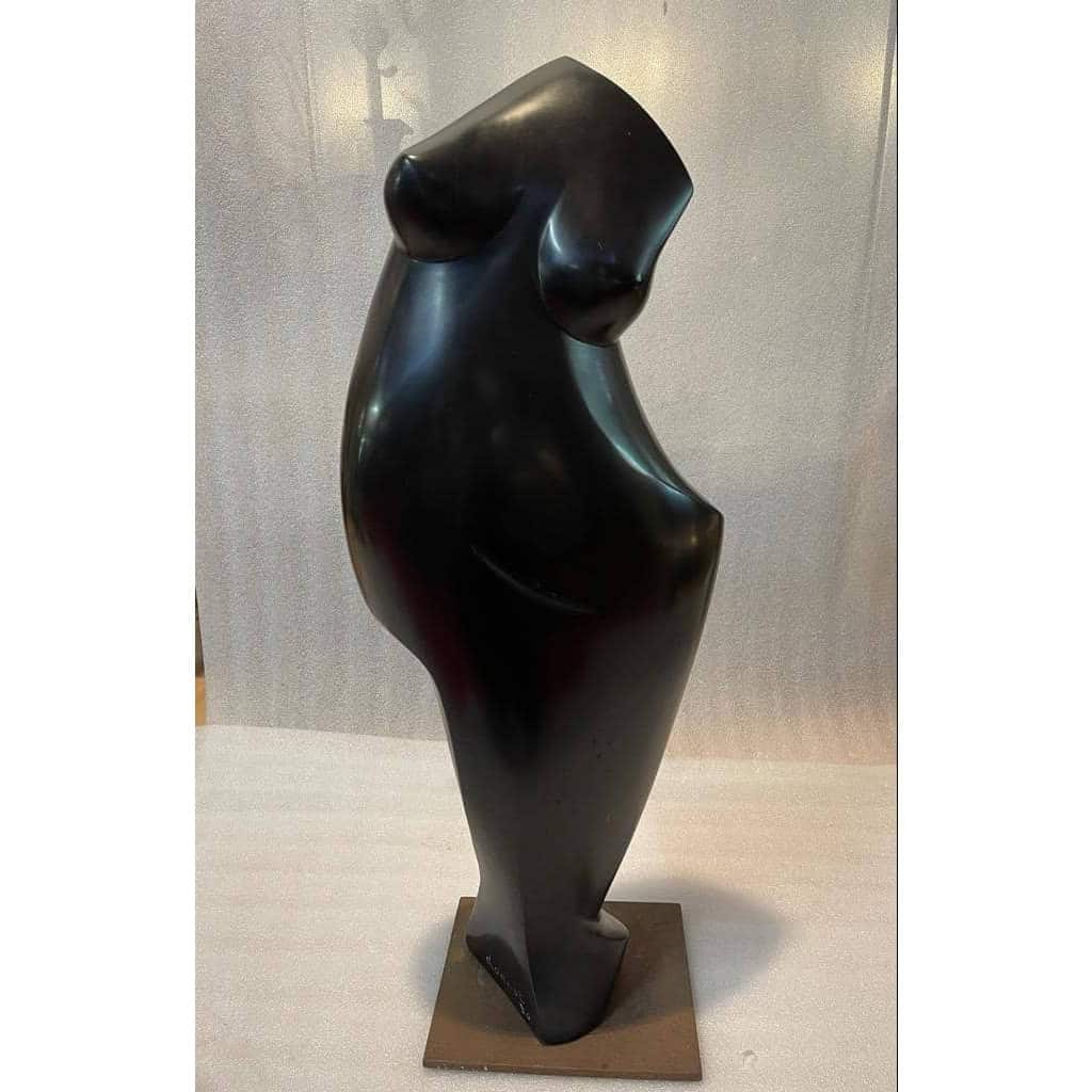 Bertrand Donnot 1990 Femme Marbre Noir | Biron |||||||||||||