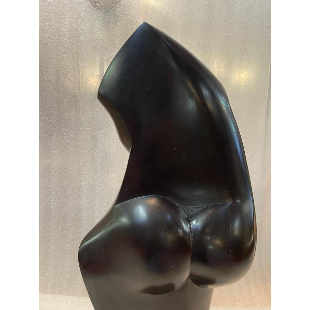 Bertrand Donnot 1990 Femme Marbre Noir | Biron Bertrand Donnot 1990 Femme Marbre Noir