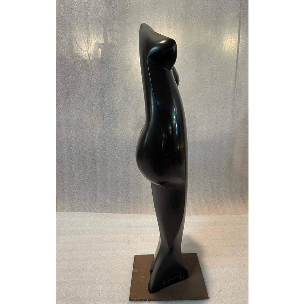 Bertrand Donnot 1990 Femme Marbre Noir | Biron Bertrand Donnot 1990 Femme Marbre Noir