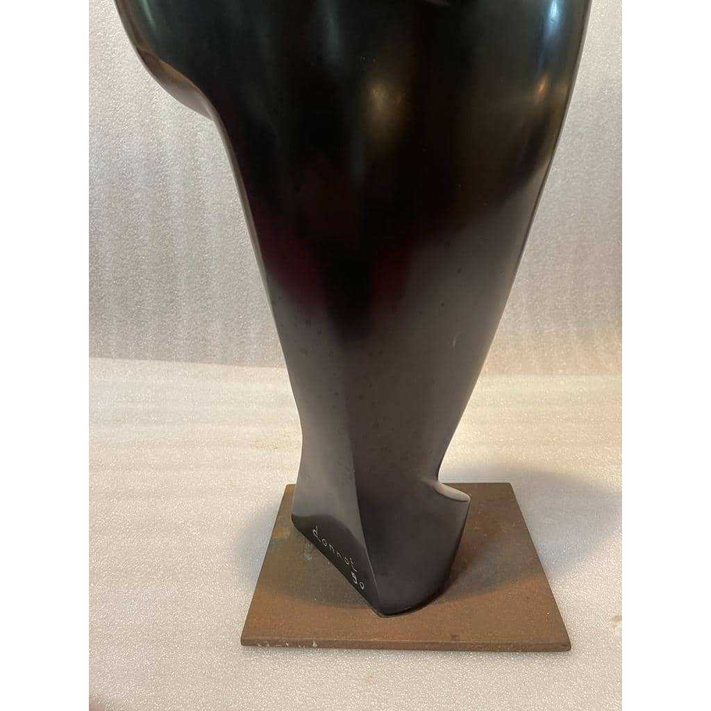 Bertrand Donnot 1990 Femme Marbre Noir | Biron Bertrand Donnot 1990 Femme Marbre Noir