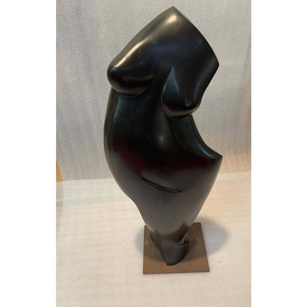 Bertrand Donnot 1990 Femme Marbre Noir | Biron Bertrand Donnot 1990 Femme Marbre Noir