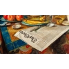 Nature morte aux verres et porcelaines, G. Manfield, 1886