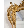 Grand Miroir en Bois sculpté et doré, style Louis XV | Biron Grand Miroir en Bois sculpté et doré, style Louis XV