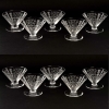 Suite de 10 coupes à champagne Lido cristal gravé de BACCARAT | Biron ||||