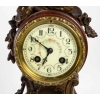Pendule en bronze Griotte et régula avec sa clé du XIXème siècle | Biron Pendule en bronze Griotte et régula avec sa clé du XIXème siècle