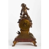 Pendule en bronze Griotte et régula avec sa clé du XIXème siècle | Biron Pendule en bronze Griotte et régula avec sa clé du XIXème siècle