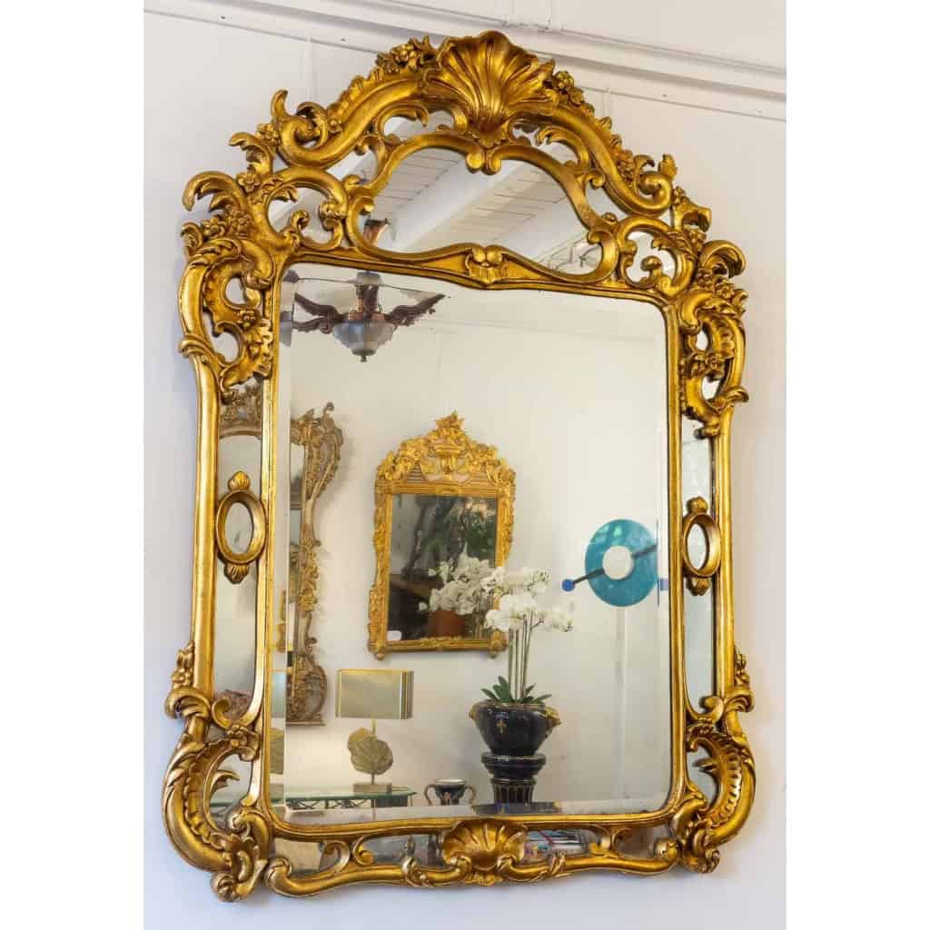 Grand miroir XIXème siècle | Biron ||||