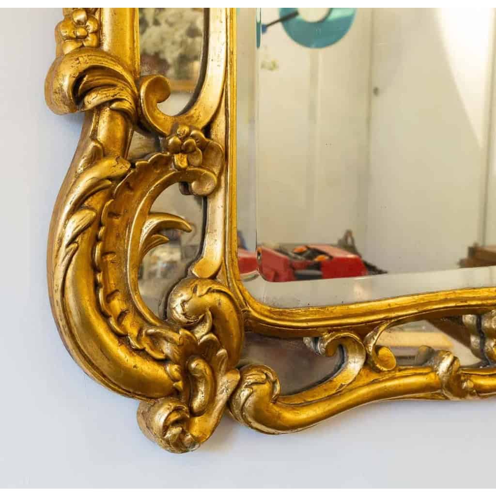 Grand miroir XIXème siècle | Biron Grand miroir XIXème siècle